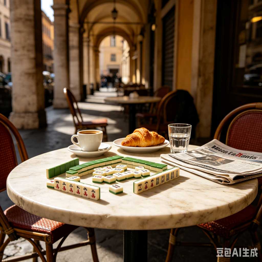 lounge leisure mahjong set