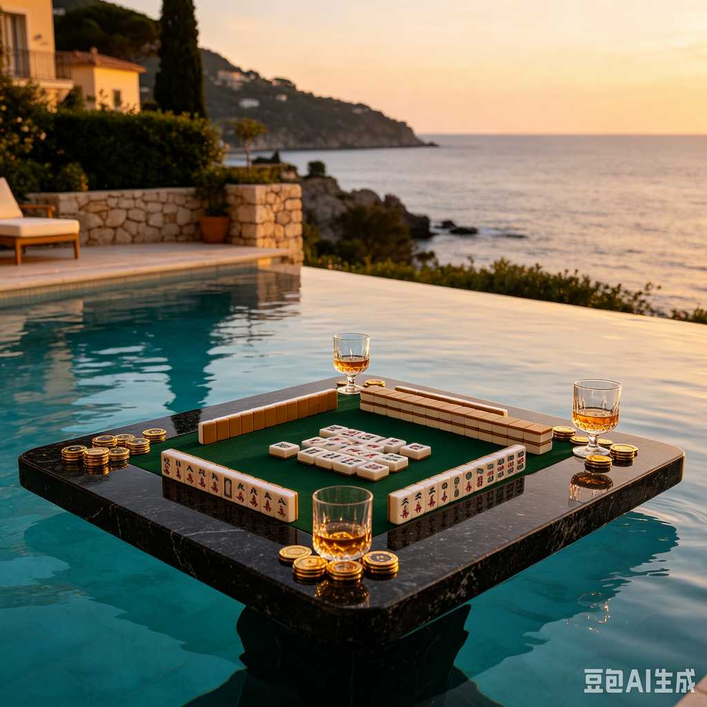 high end gift mahjong set