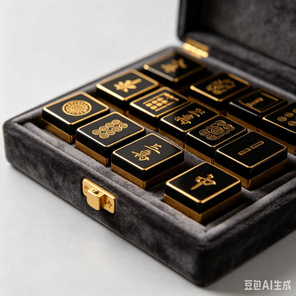 retro gift mahjong tiles